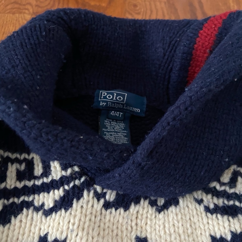 4/4T Ralph Lauren Kids Sweater - Picture 3 of 5